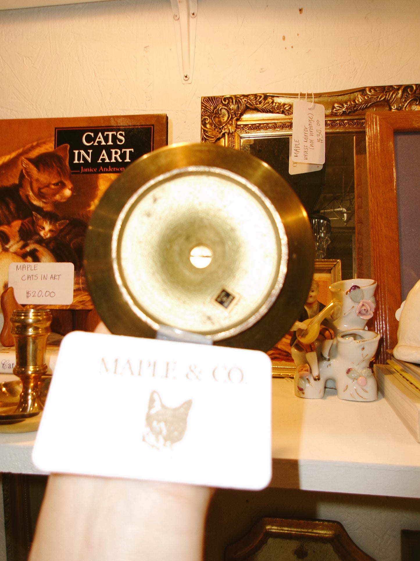 Brass Candlestick Holder