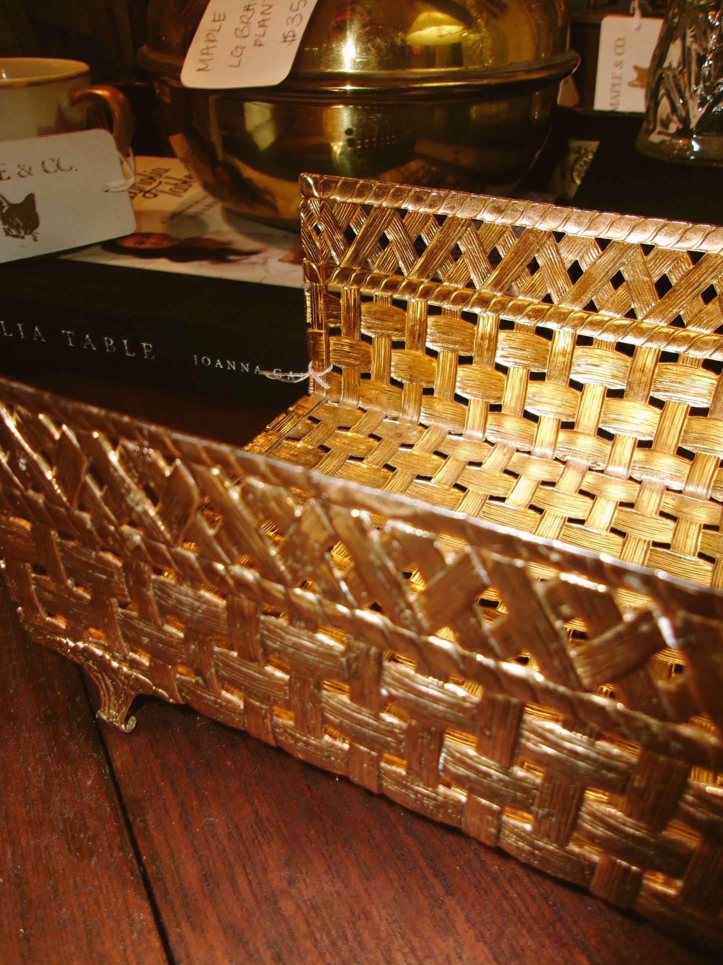 Brass Napkin Holder