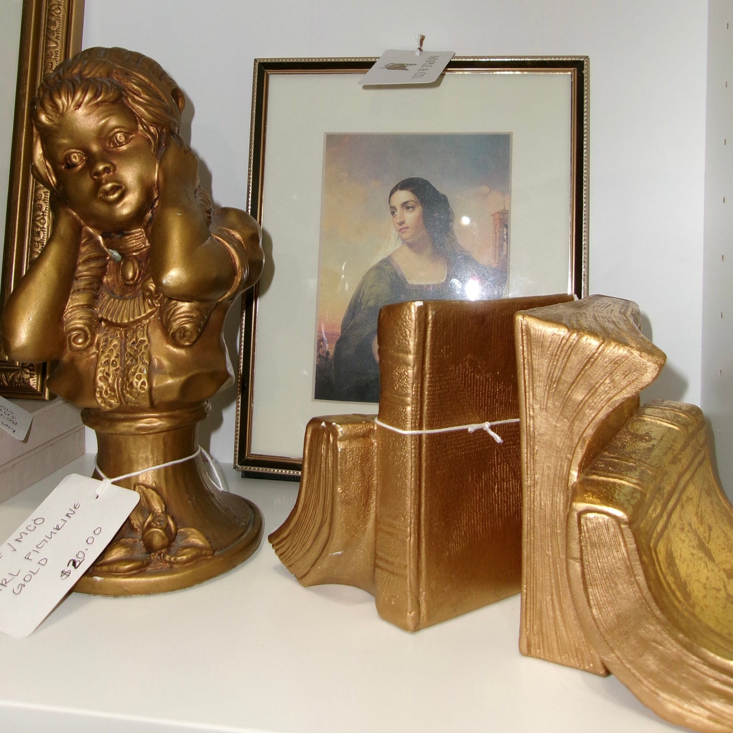 Gold Book Bookends