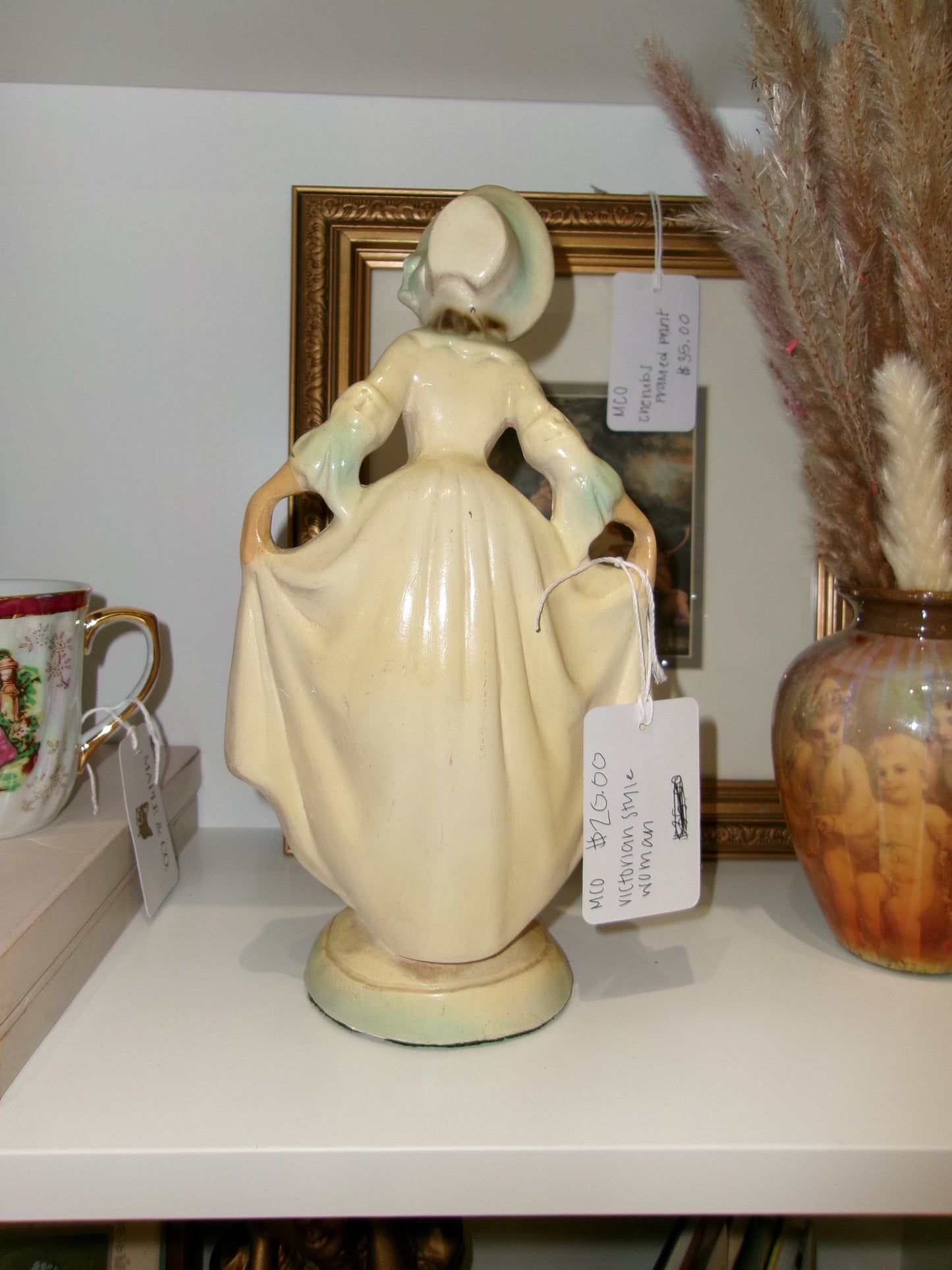 Victorian Style Woman Figurine