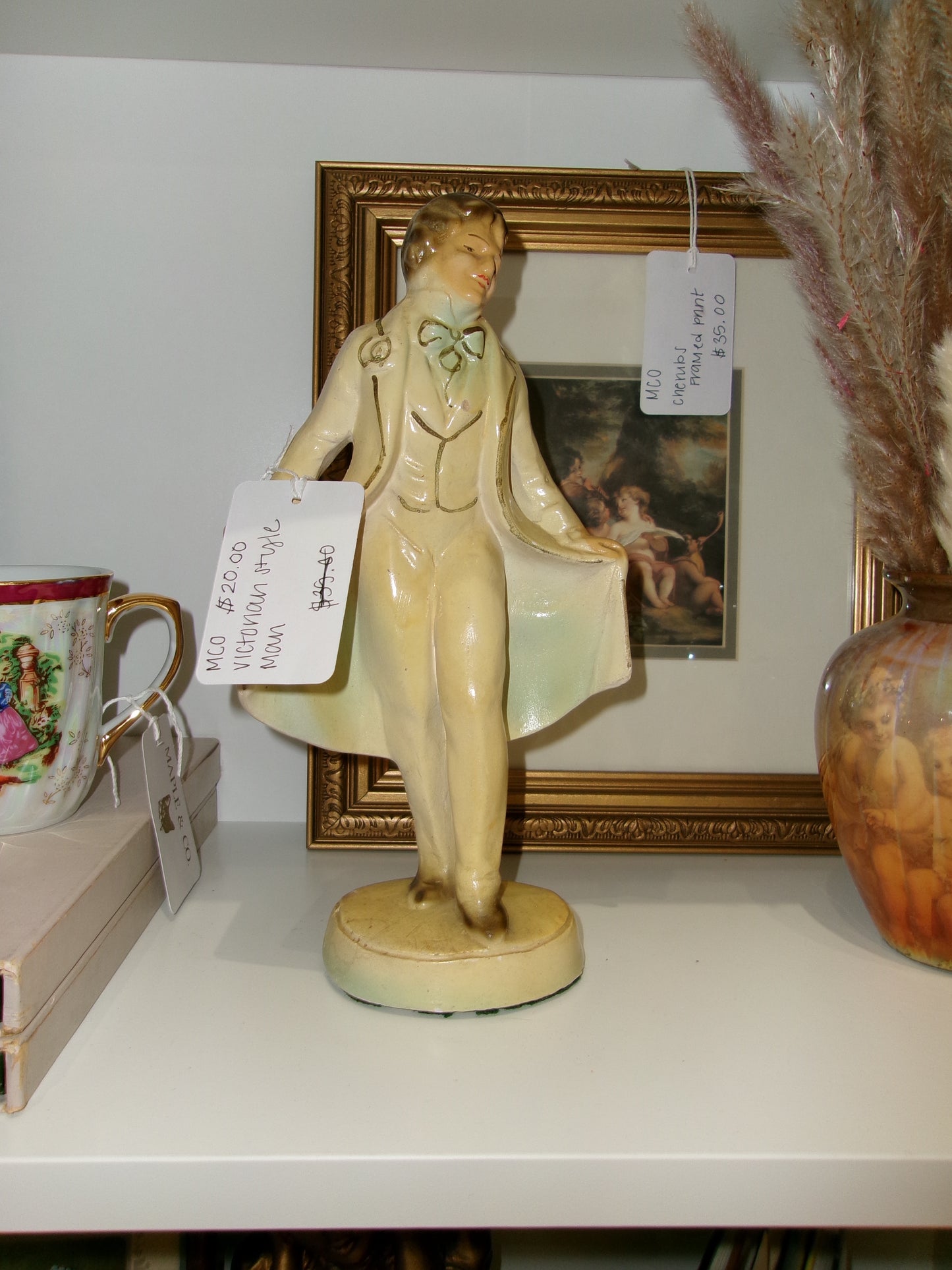 Victorian Style Man Figurine