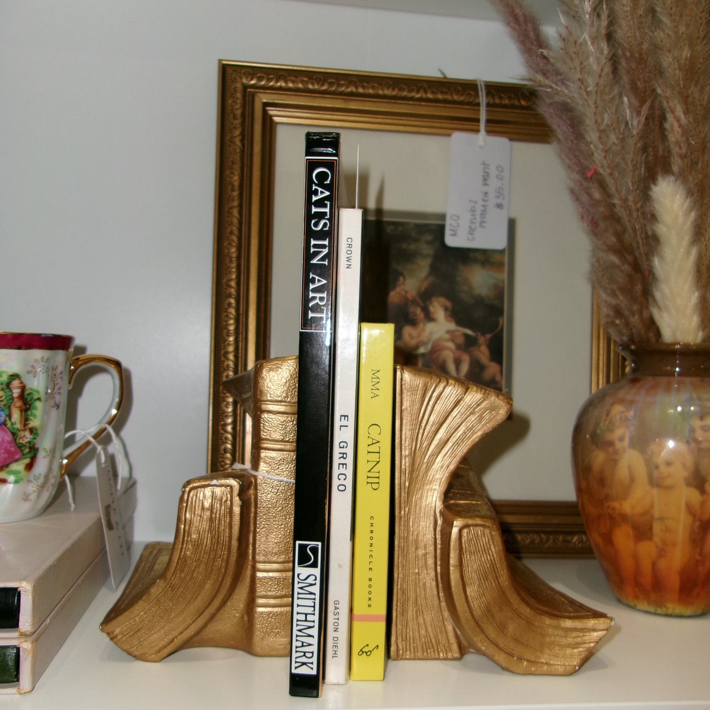 Gold Book Bookends