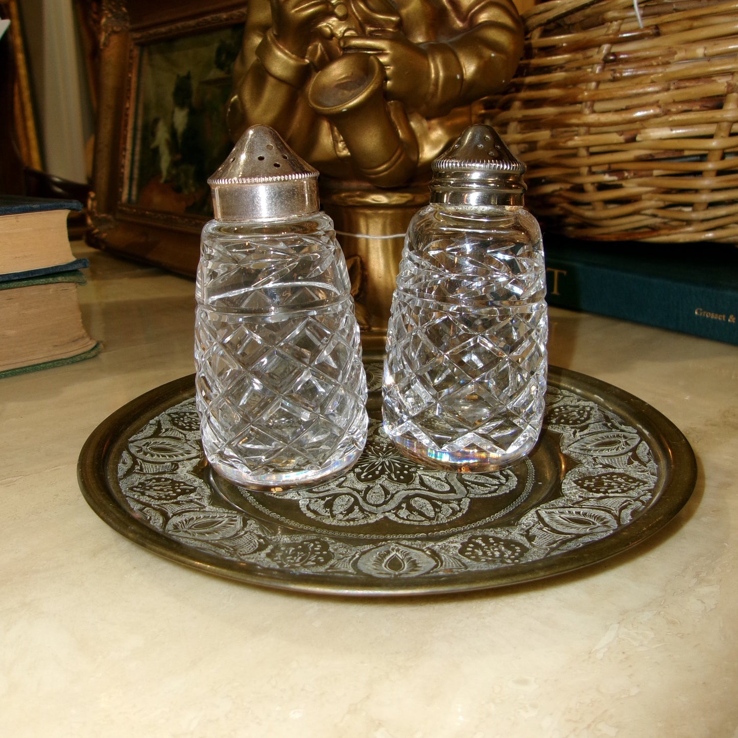 Glass Salt & Pepper shakers