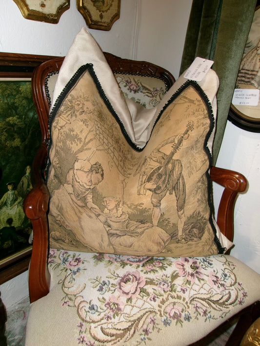 Victorian Tapestry Pillow