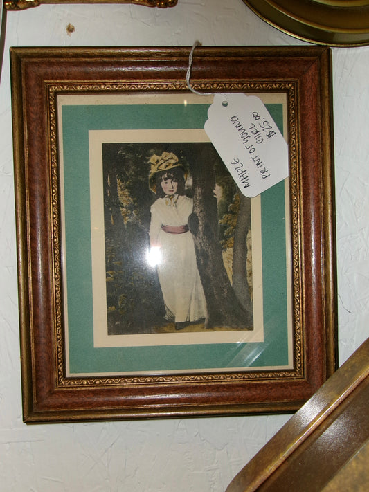Framed Print of Young Girl