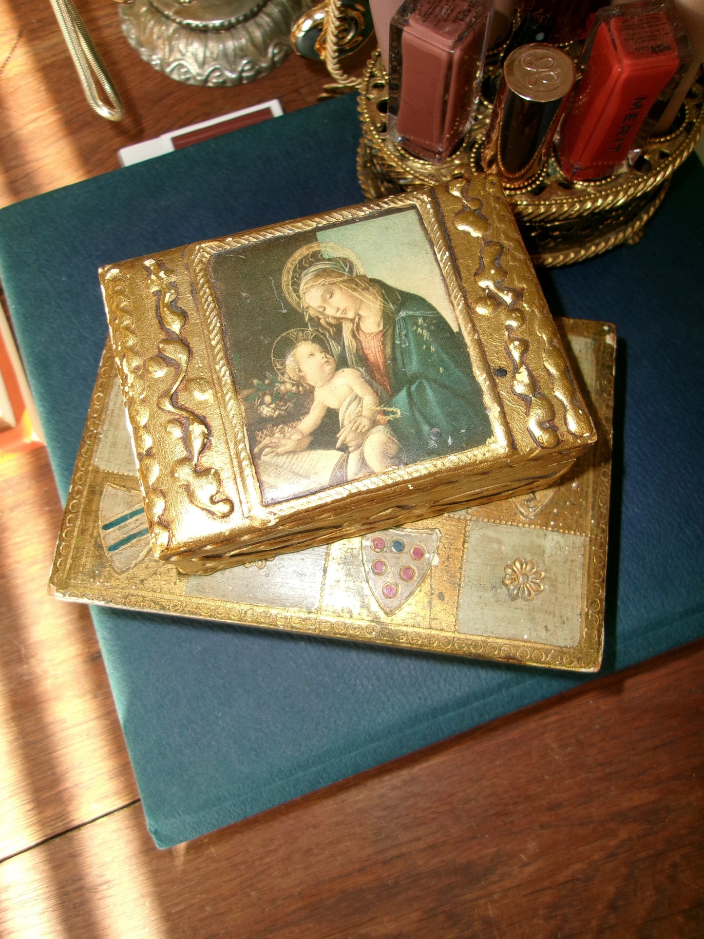 Florentine Trinket Box “Madonna & Child”