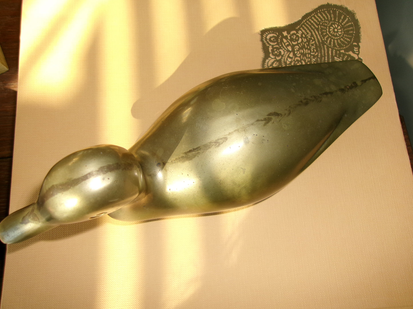 Brass Decorative Duck