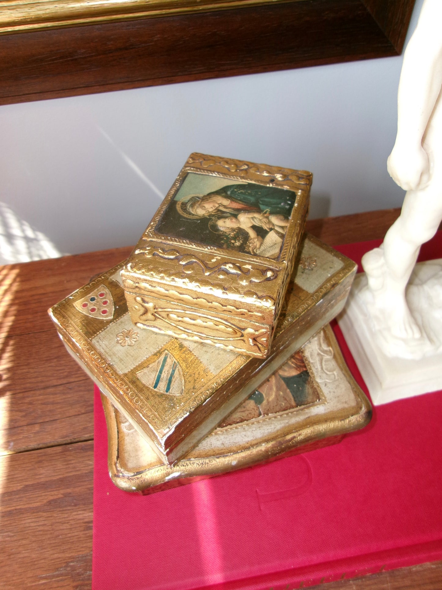 Florentine Trinket Box “Madonna & Child”