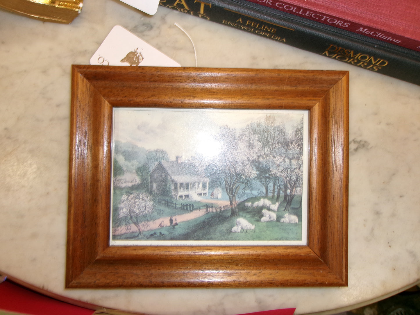 Wood Framed Homestead Print