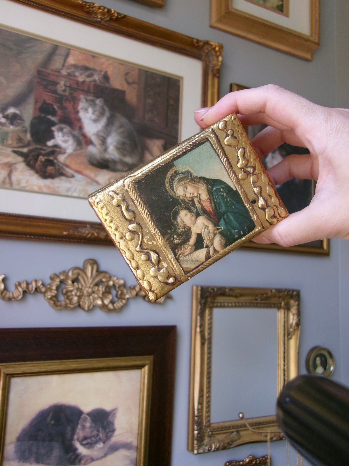 Florentine Trinket Box “Madonna & Child”