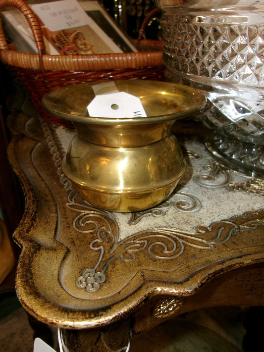 Small Brass Planter