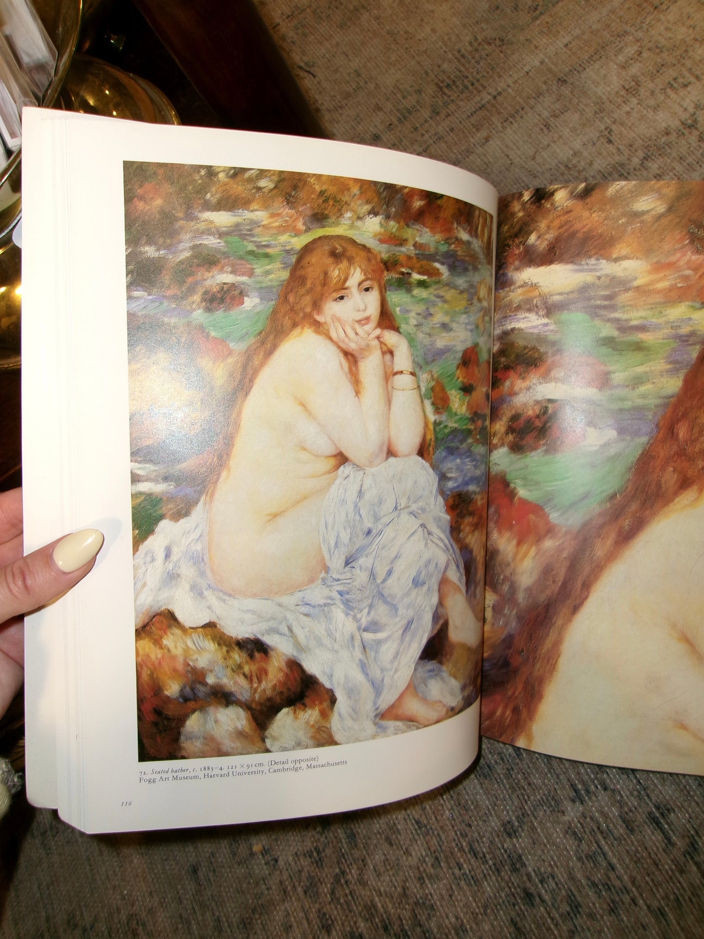 Renoir paperback poster book