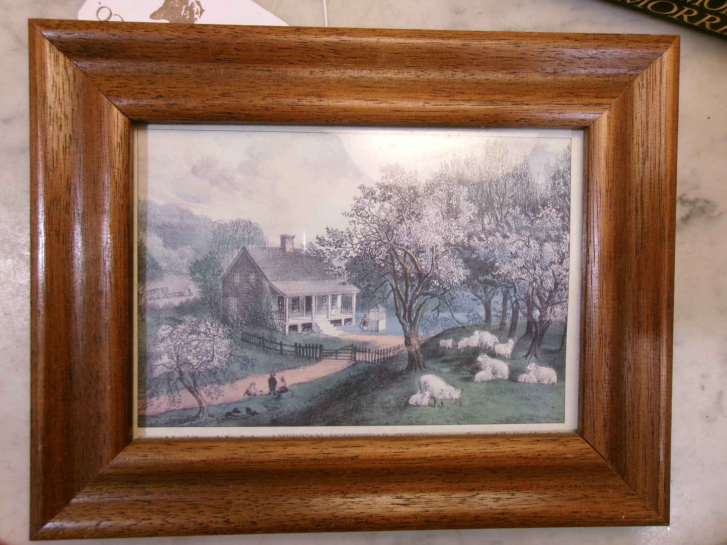 Wood Framed Homestead Print