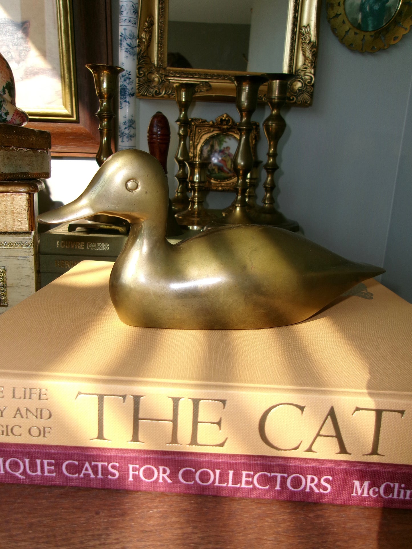 Brass Decorative Duck