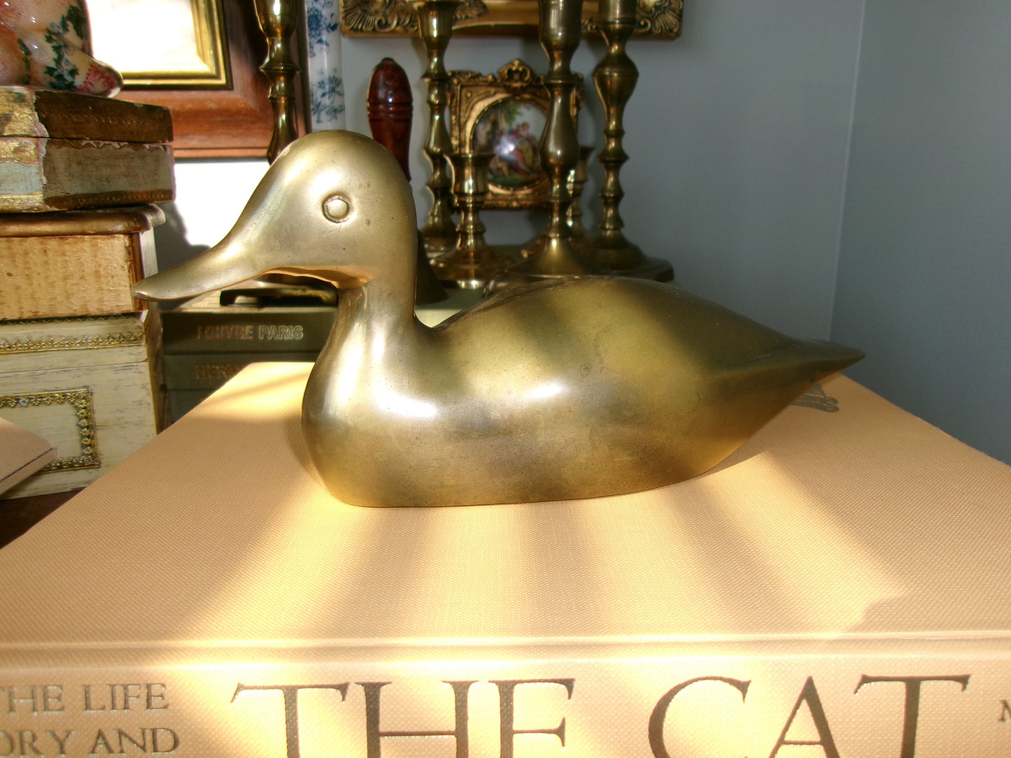 Brass Decorative Duck